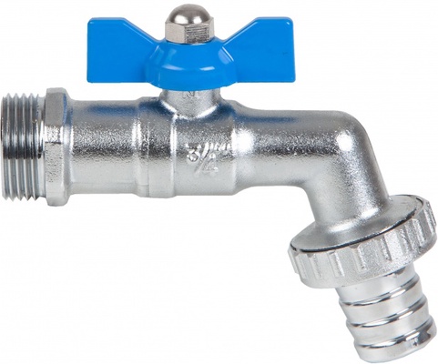 Grifo de Esfera para Manguera Palomilla 3/4'' x 1'' Grifo de Esfera para Manguera Palomilla 3/4'' x 1''